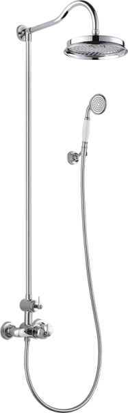 Душевая стойка Cezares Liberty LIBERTY-F-CD-T-01, хром