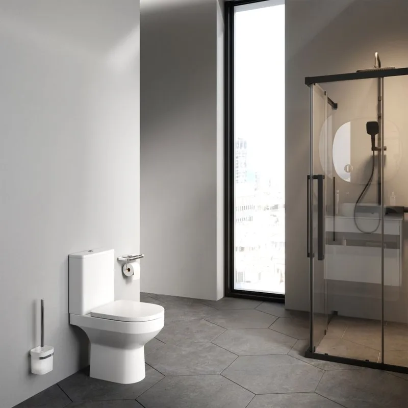 Унитаз-компакт напольный AM.PM Spirit V2.0 C708600WH FlashClean с микролифтом Sancos — официальный сайт