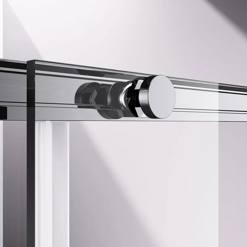 Душевая дверь в нишу Vincea Slim-N VDS-4SN100CL 100 см, профиль хром Sancos — официальный сайт