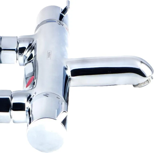 Термостатический смеситель Hansgrohe Ecostat Comfort 13114000, для ванны с душем, хром Sancos — официальный сайт