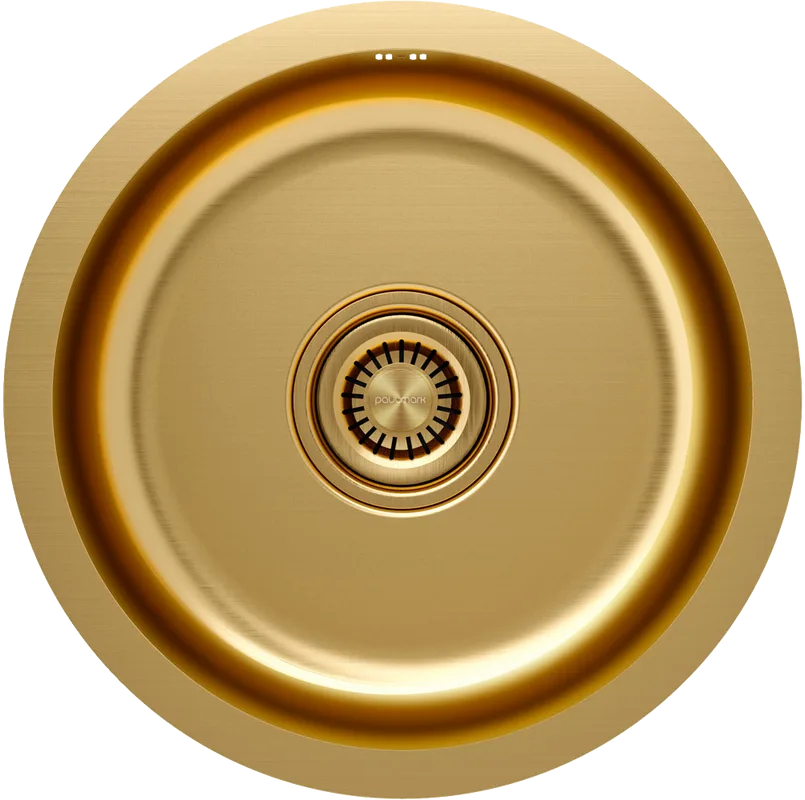 Мойка кухонная Paulmark Werra PM404646-BG золото Sancos — официальный сайт