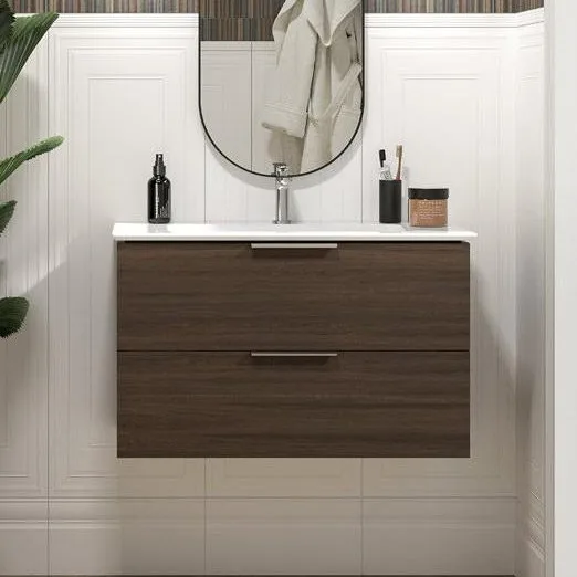Тумба под раковину без столешницы KERAMA MARAZZI Piano 85 подвесная, дымчатый вяз Sancos — официальный сайт