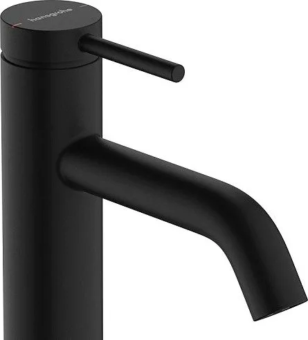 Смеситель для раковины Hansgrohe Tecturis S 110 73311670 матовый черный Sancos — официальный сайт