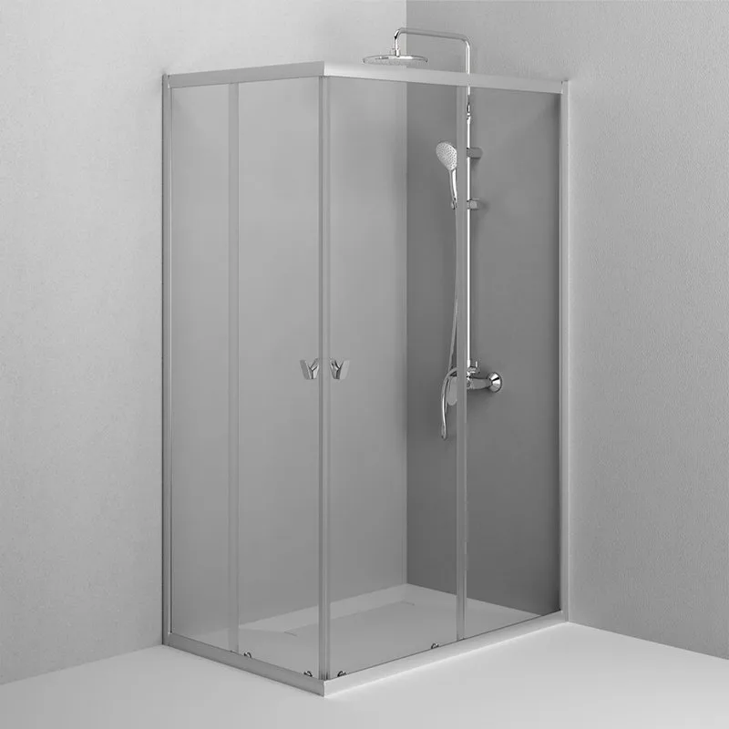 Душевой уголок AM.PM Sunny W87G-403-12080-MT 120x80 см, серебро Sancos — официальный сайт