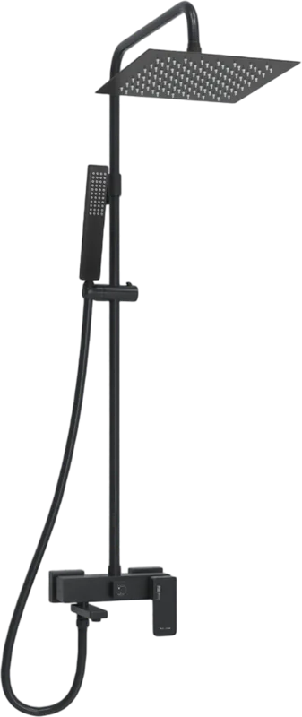 Душевая стойка Wasserkraft Abens 2000 A277.255.218.BM, черная Sancos — официальный сайт