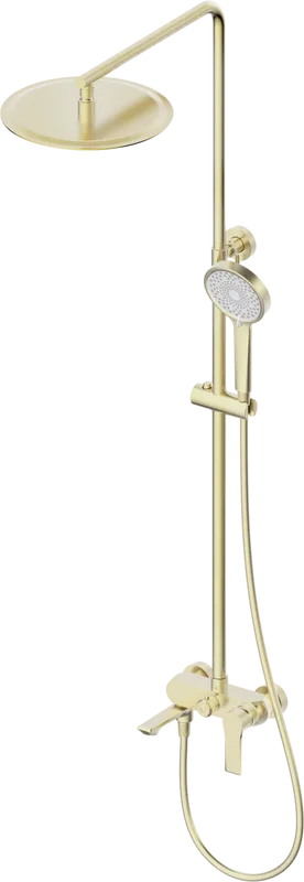 Душевая стойка Wonzon & Woghand BRILLIANT WW-88047079-BG, брашированное золото Sancos — официальный сайт