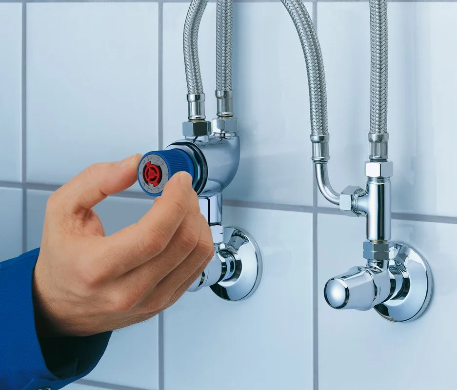 Термостатический смеситель Grohe Grohtherm Micro 34487000 для раковины Sancos — официальный сайт