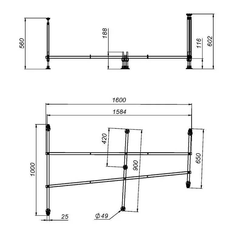 Каркас для ванны AM.PM Like 170x110 Sancos — официальный сайт