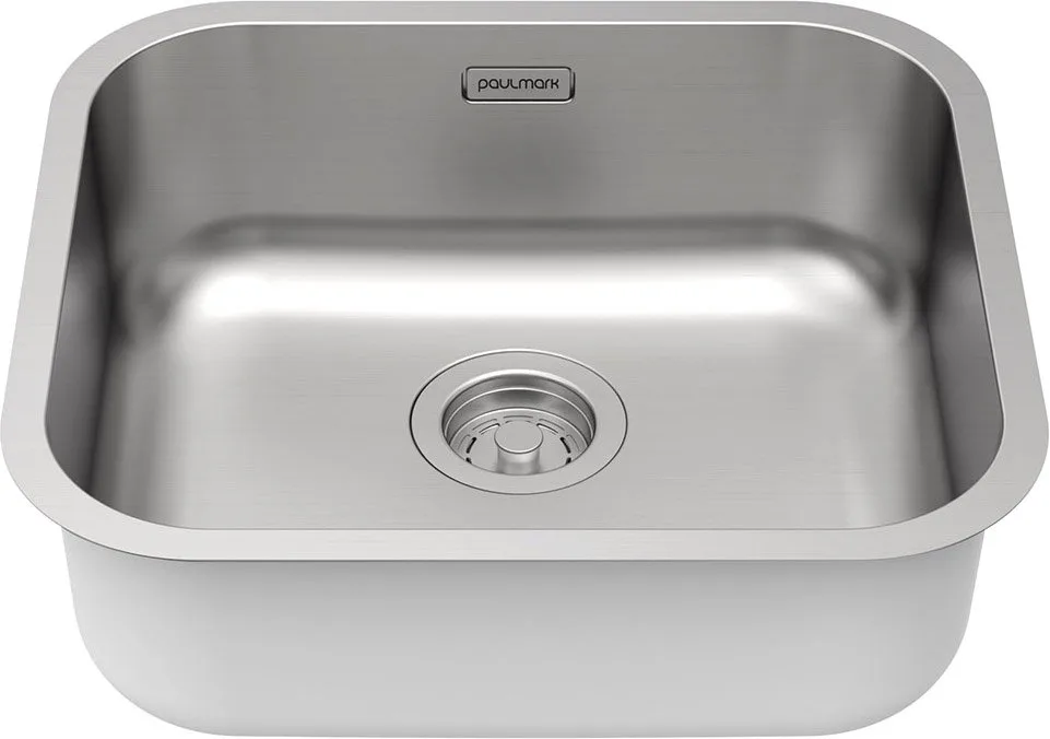 Мойка кухонная Paulmark Vello VE48-BS сталь Sancos — официальный сайт