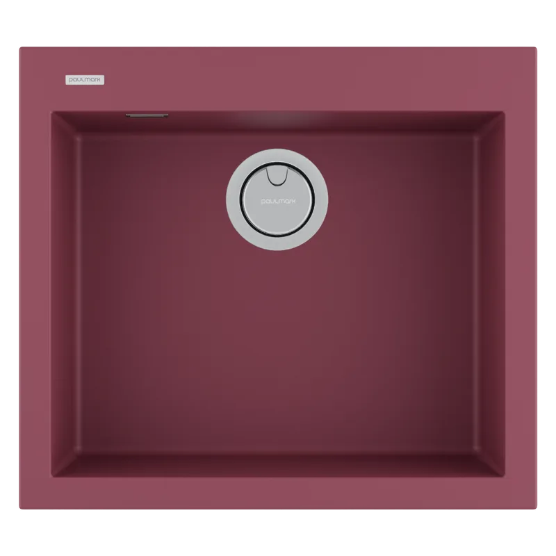 Мойка кухонная Paulmark Decoration 41 PM935650-ME merlot Sancos — официальный сайт