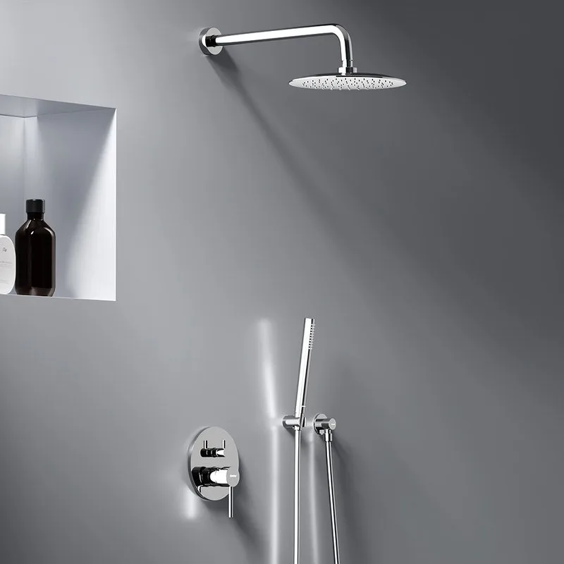 Душевой комплект Damixa Scandinavian Pure 936520000, С ВНУТРЕННЕЙ ЧАСТЬЮ, хром Sancos — официальный сайт