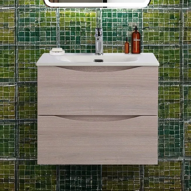 Тумба под раковину без столешницы BelBagno Marino-cer-n 60 подвесная, rovere grigio Sancos — официальный сайт