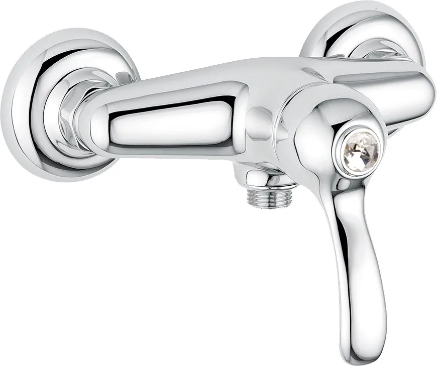 Смеситель для душа Migliore Lem Swarovski 18883 хром Sancos — официальный сайт