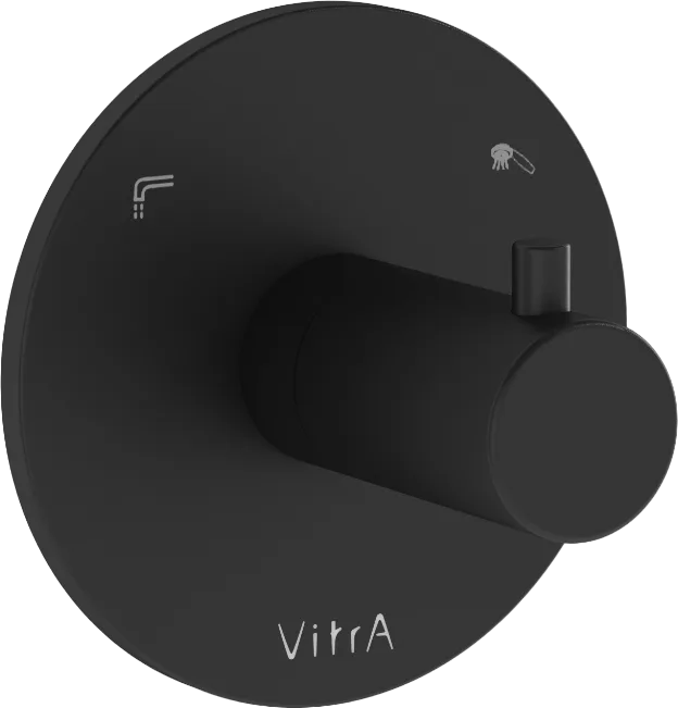 Душевой комплект VitrA Origin A49284EXP, С ВНУТРЕННЕЙ ЧАСТЬЮ, черный матовый Sancos — официальный сайт