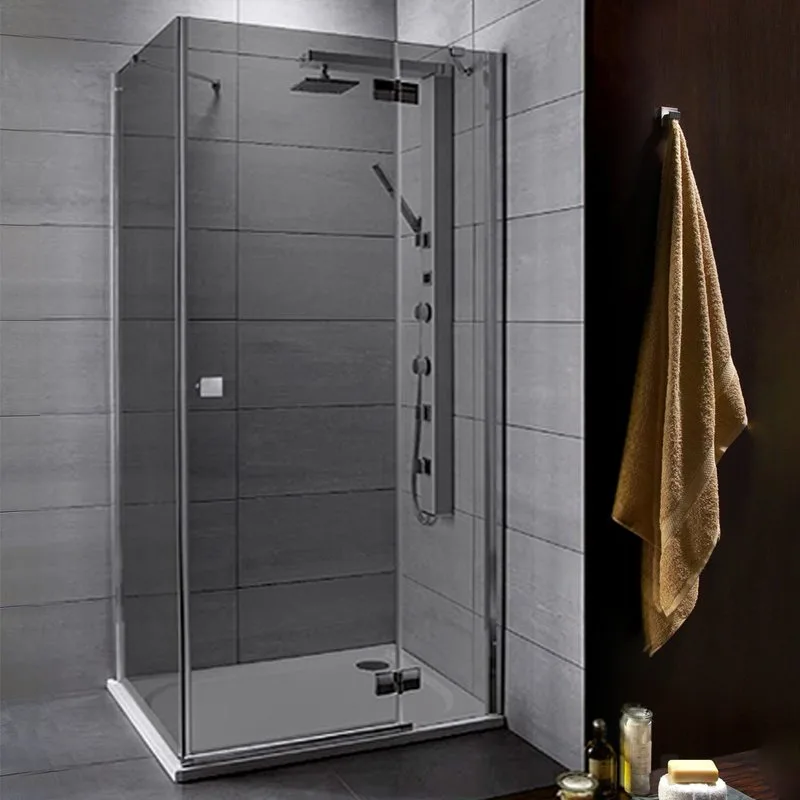 Душевой уголок Radaway Almatea KDJ 120x80 стекло графит R Sancos — официальный сайт