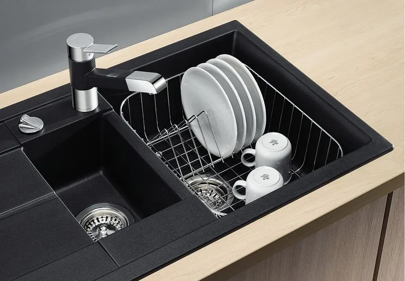 Мойка кухонная Blanco Metra 6 S Compact антрацит Sancos — официальный сайт
