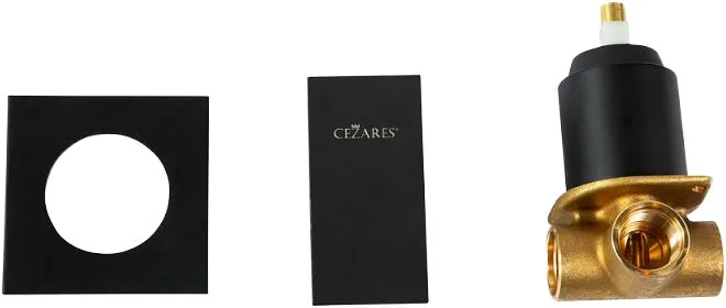 Встраиваемый смеситель Cezares Unika DIM-NOP С ВНУТРЕННЕЙ ЧАСТЬЮ, черный Sancos — официальный сайт