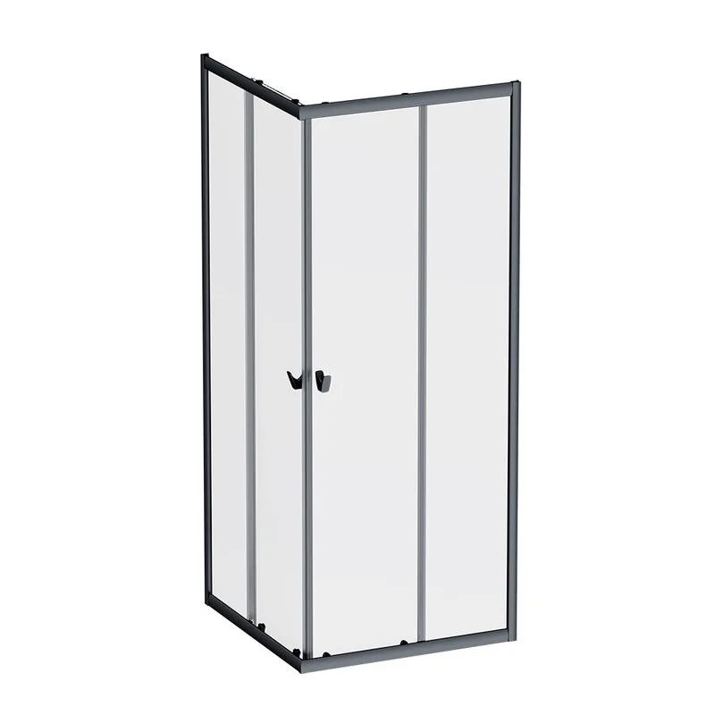 Душевой уголок AM.PM Sunny W87G-403-8080-BT 80x80 см, черный матовый Sancos — официальный сайт