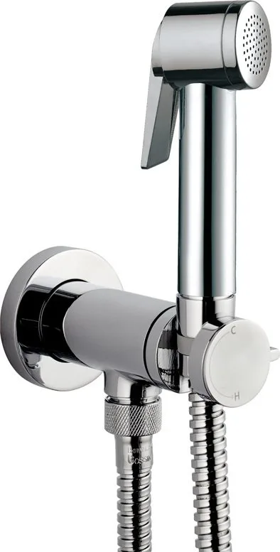 Гигиенический душ Bossini Paloma Flat Mixer Set E37011B со смесителем, С ВНУТРЕННЕЙ ЧАСТЬЮ Sancos — официальный сайт