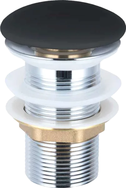 Донный клапан для раковины Vincea DBS-316MB черный матовый Sancos — Оригинал