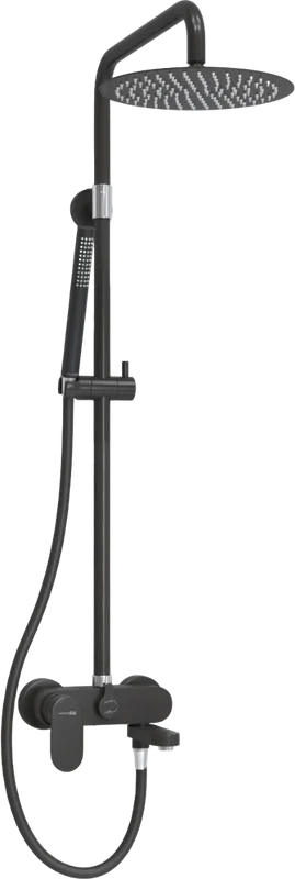 Душевая стойка Wasserkraft Elbe 7400 A174.258.217.CB, черная Sancos — официальный сайт