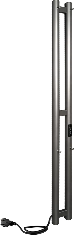Полотенцесушитель электрический Indigo Style LSE120-10GFMRt graphite metallic Sancos — официальный сайт