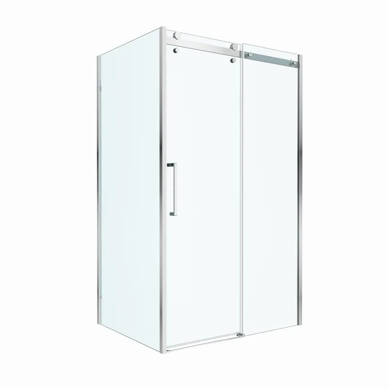 Душевой уголок BelBagno Marino 2 AH-1-110/100-C-Cr 110x100, профиль хром, стекло прозрачное Sancos — официальный сайт