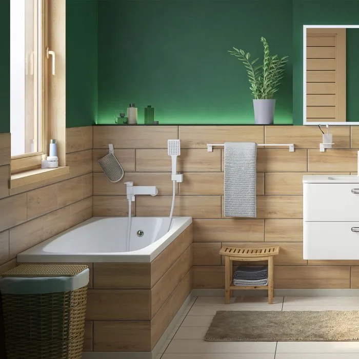 Смеситель для ванны с душем IDDIS Slide SLIWT00i02, белый Sancos — официальный сайт