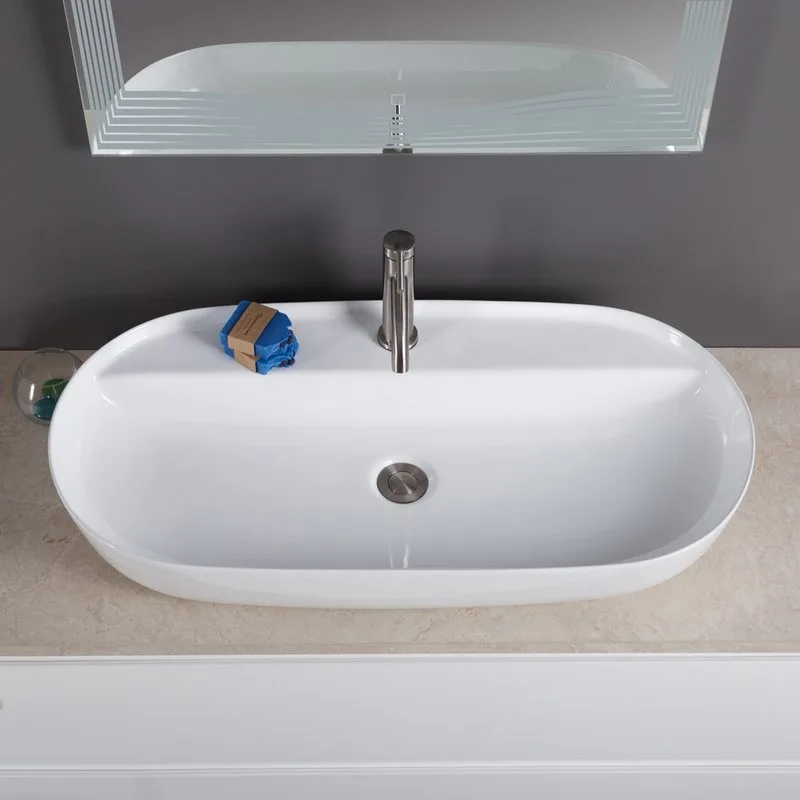 Накладная раковина BelBagno BB1347 82 Sancos — официальный сайт