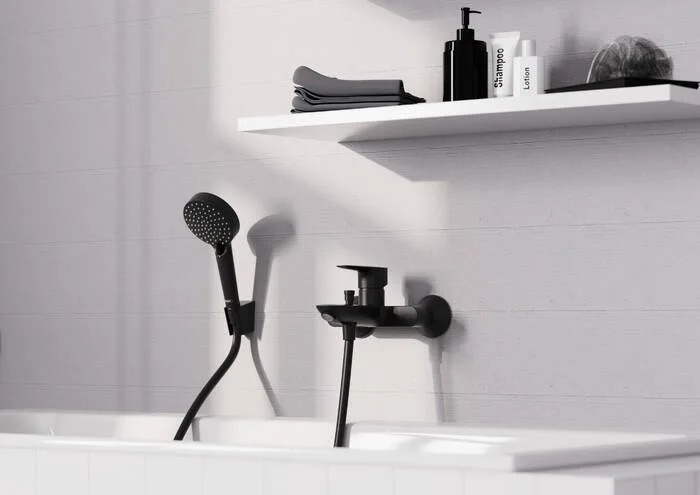 Душевой шланг Hansgrohe Isiflex 28272670, 125 см, матовый черный Sancos — официальный сайт