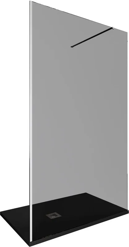 Душевая перегородка Allen Brau Infinity 1 3.21020.BA.T 120 см, профиль серебро браш, стекло тонирова Sancos — официальный сайт