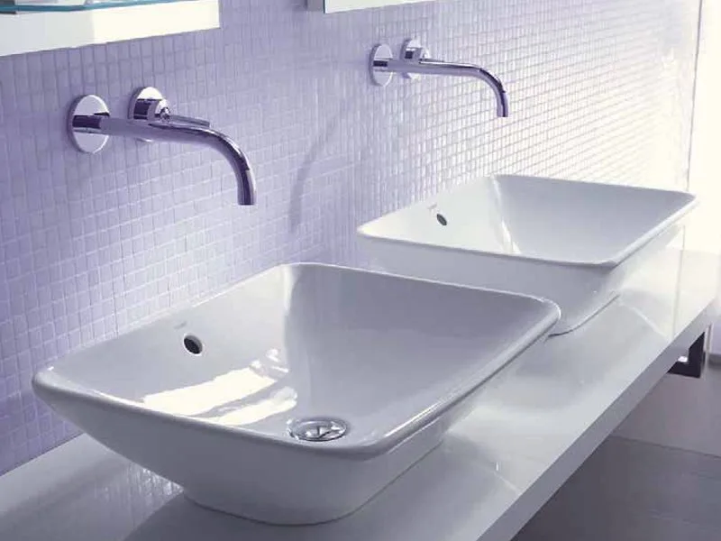 Накладная раковина Duravit Bacino 0334520000 Sancos — официальный сайт