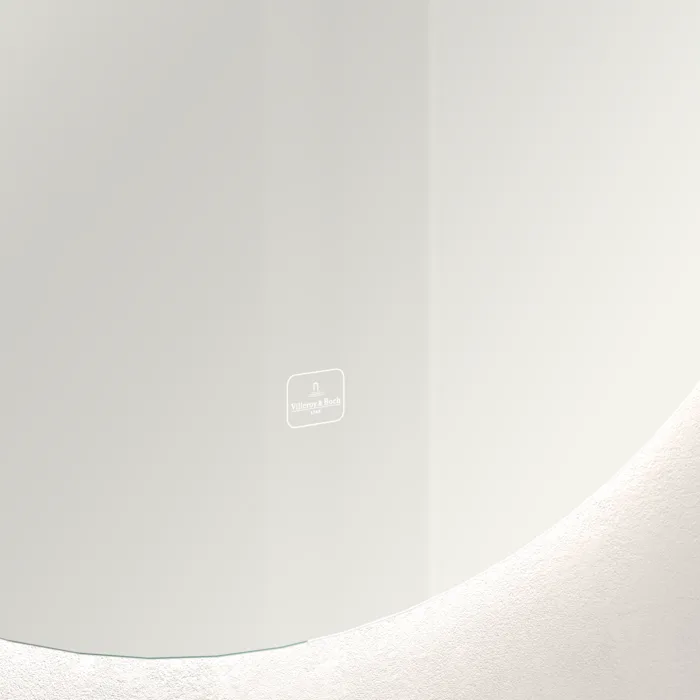 Зеркало круглое Villeroy & Boch More to See Lite A4608500 85 с LED-подсветкой, 6500 K Sancos — официальный сайт
