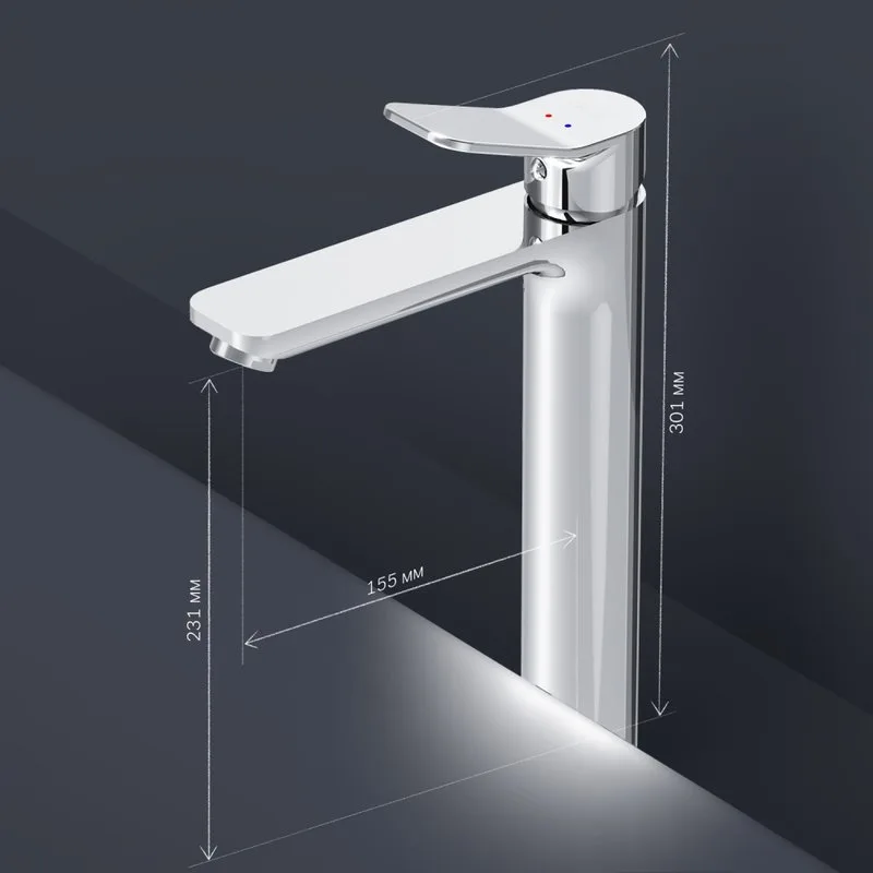 Смеситель для раковины AM.PM X-Joy F85A92000, хром Sancos — официальный сайт