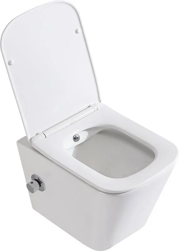 Унитаз подвесной BelBagno Due BB3103CHR-BS/SC Sancos — официальный сайт