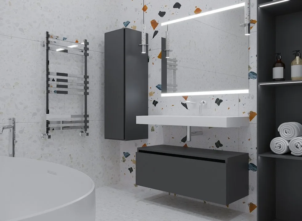 Тумба Armadi Art Flat Valessi Uno-S 100 антрацит матовый Sancos — официальный сайт