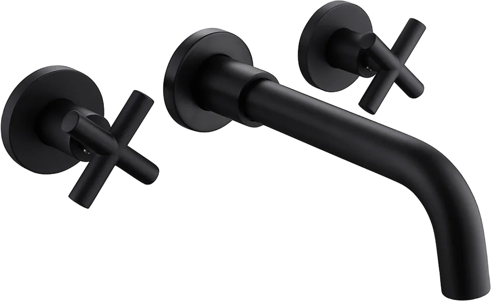 Смеситель для раковины Abber Wasser Kreis AF81121B С ВНУТРЕННЕЙ ЧАСТЬЮ, черный Sancos — официальный сайт