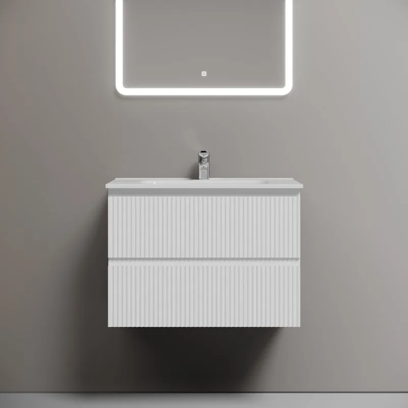 Тумба с раковиной Sancos Snob R 70 bianco, раковина CN7007 Sancos — официальный сайт