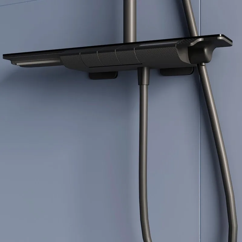 Душевая стойка RGW Shower Panels SP-34-B, черная Sancos — официальный сайт