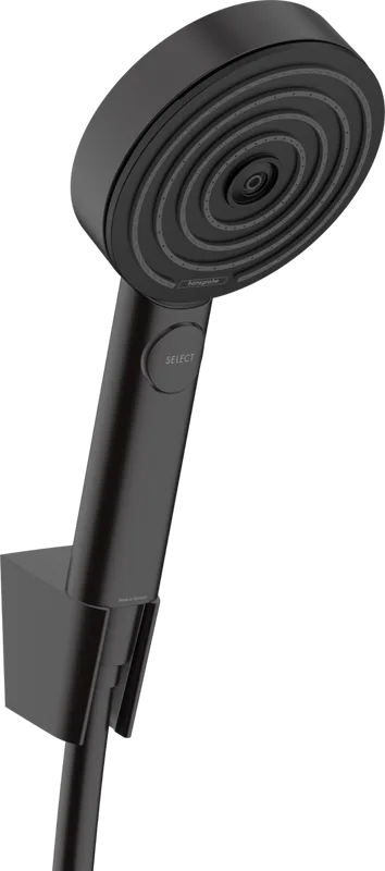 Душевой гарнитур Hansgrohe Pulsify Relaxation 105 3jet 24303670, 1,6, матовый черный Sancos — официальный сайт