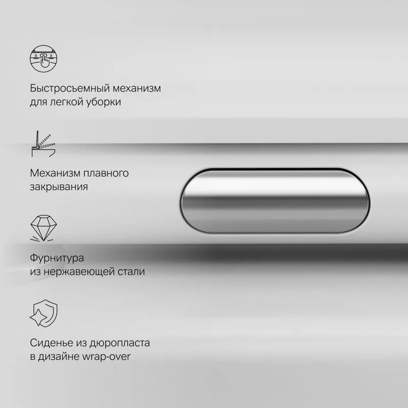 Унитаз подвесной AM.PM Like C801701SC Sancos — официальный сайт