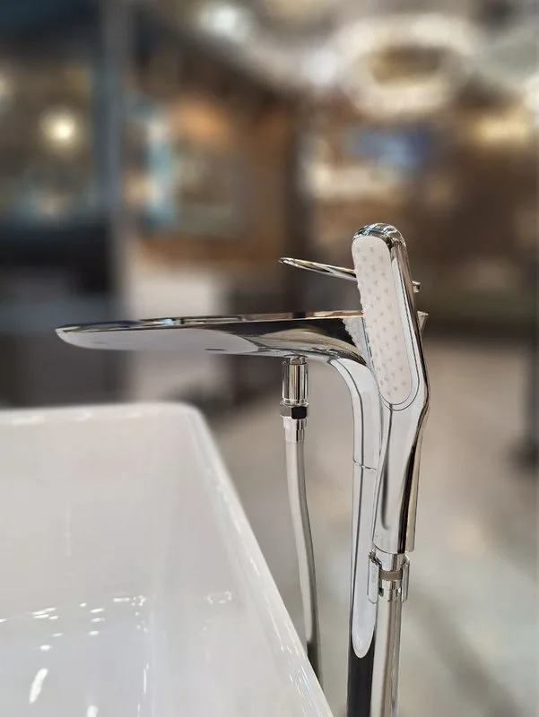 Напольный смеситель для ванны с душем AltroBagno Aperto 020201 Cr, С ВНУТРЕННЕЙ ЧАСТЬЮ, хром Sancos — официальный сайт