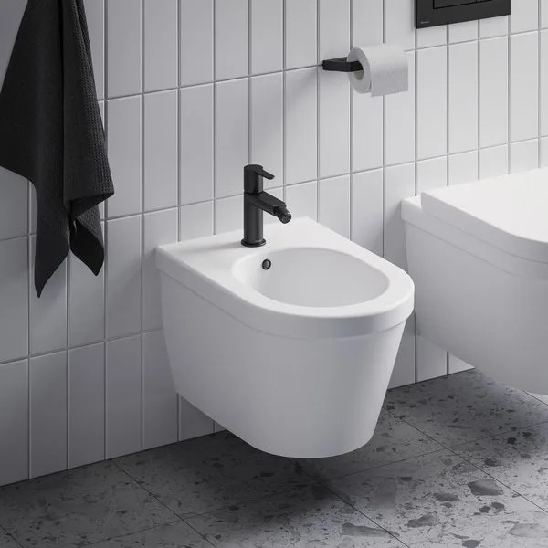 Смеситель для биде Ravak Puri X070189 черный матовый Sancos — официальный сайт