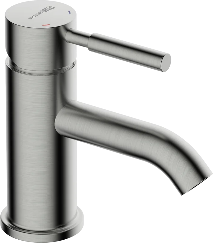 Смеситель для раковины Wasserkraft Wern 4205 никель Sancos — официальный сайт