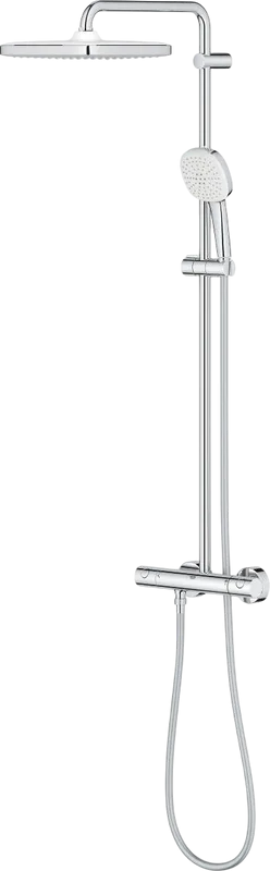 Душевая стойка Grohe Tempesta 26689001, с термостатом, хром Sancos — официальный сайт