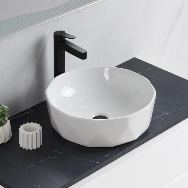 Накладная раковина BelBagno BB1409 41 белая Sancos — официальный сайт