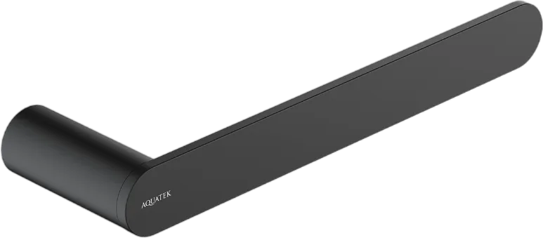 Полотенцедержатель AQUATEK Лира AQ4419MB матовый черный Sancos — официальный сайт