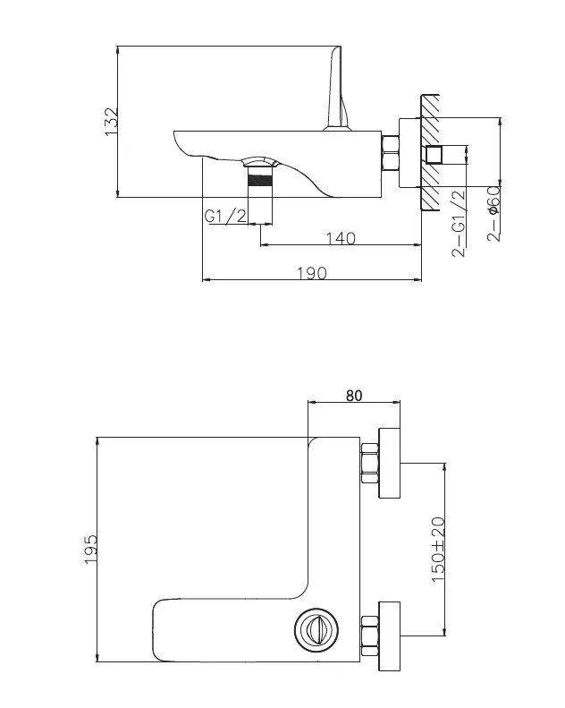 Смеситель для ванны с душем Wonzon & Woghand Shark WW-48B3101-CR, хром Sancos — официальный сайт