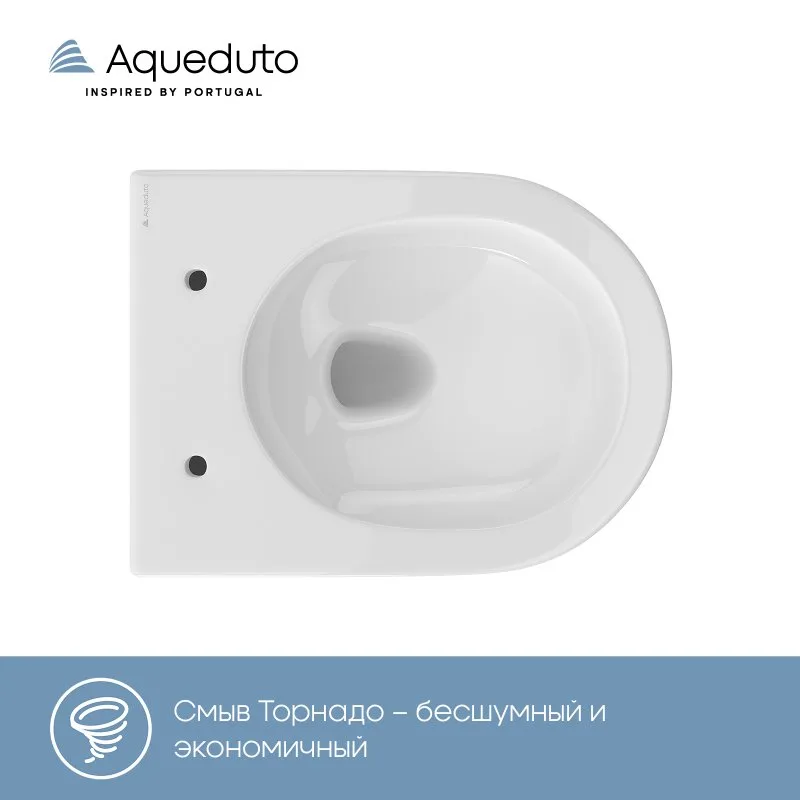 Унитаз подвесной Aqueduto Ovo Tornado OVOT0110 Sancos — официальный сайт