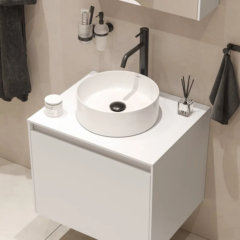 Смеситель для раковины AQUAme Siena AQM6214MB черный матовый Sancos — официальный сайт